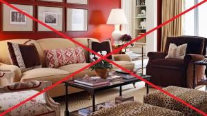 7 най-чести грешки, които трябва да се избягват, когато поставяте мебели у дома.