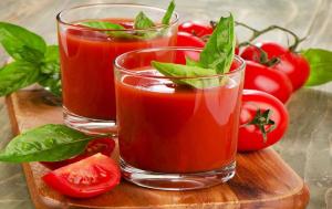 Какво е използването на доматен сок и на кого го е противопоказано.