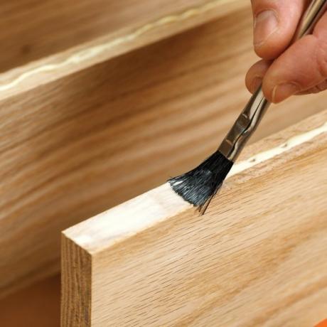 Как да лепило дървен материал панели.