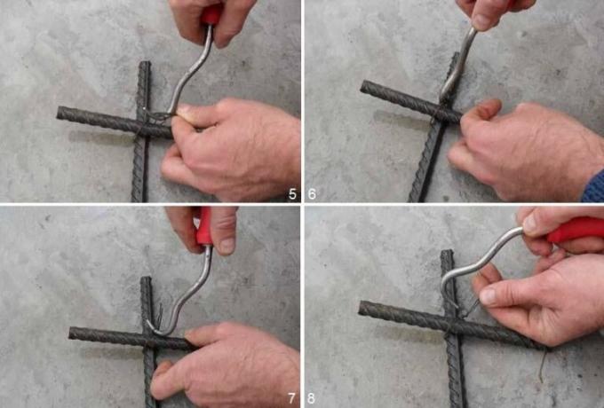 Метод за плетене на една кука за плетене прост фитинги