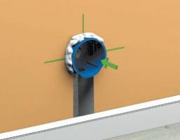 Как да се инсталира в podrozetnik стена