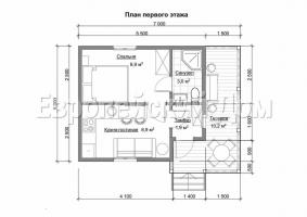 Удобен и компактен 5x7 къща точно като вас и вашето семейство