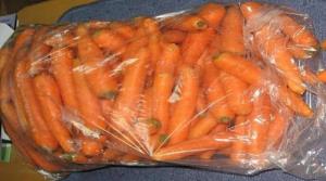 Как да запазим моркови в найлонова торбичка до следващата реколта.