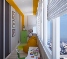 Стаята от балкона или лоджия: нови функционални помещения